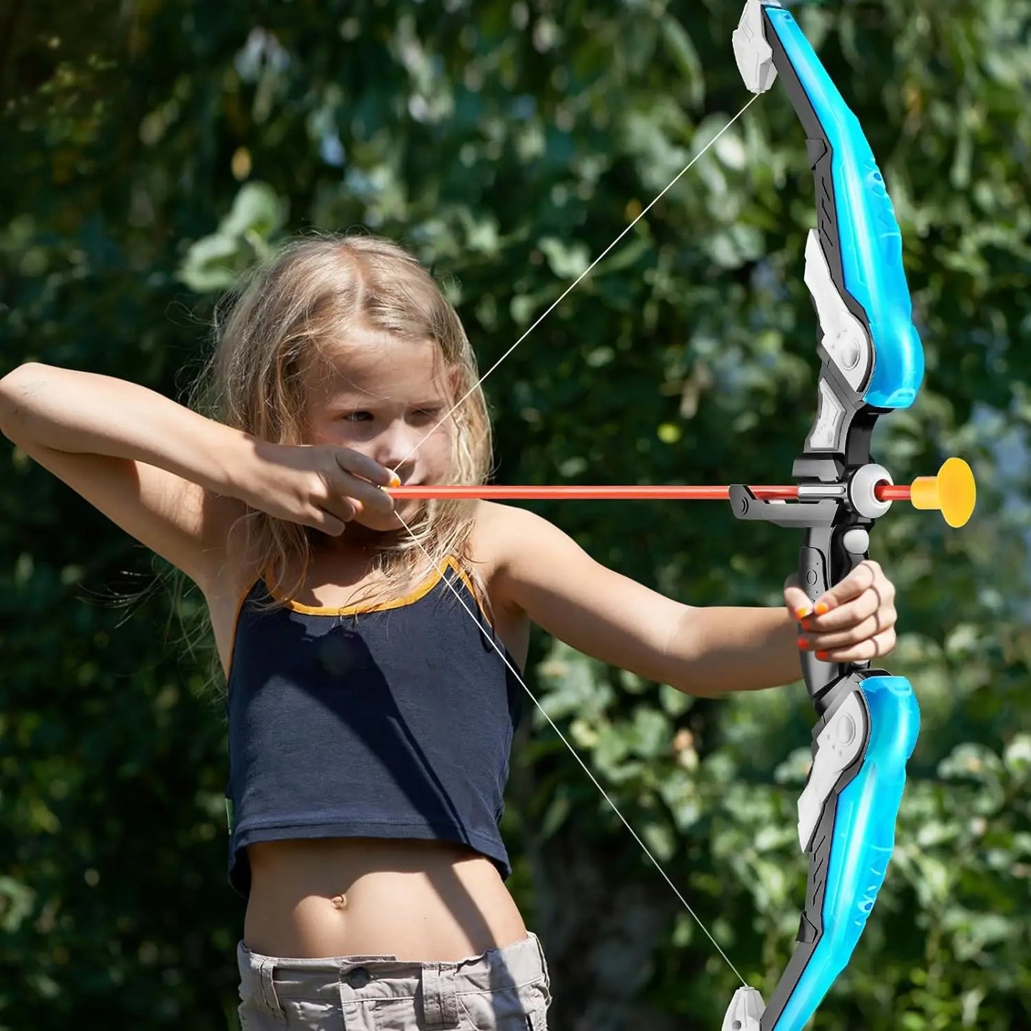 LED Kids Bow & Arrow Set – Safe Archery Fun for Ages 4-12