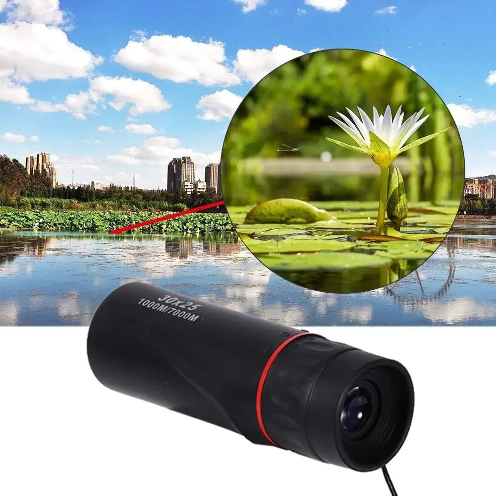 HD Monocular Telescope for Clear Long-Distance Viewing