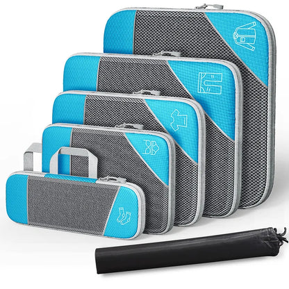 Compression Packing Cubes Set – Maximize Space & Organize