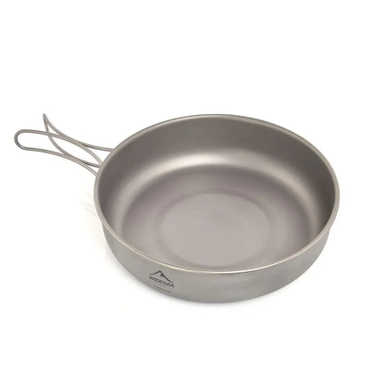 Titanium Camping Cookware Set – Lightweight Outdoor Cooking