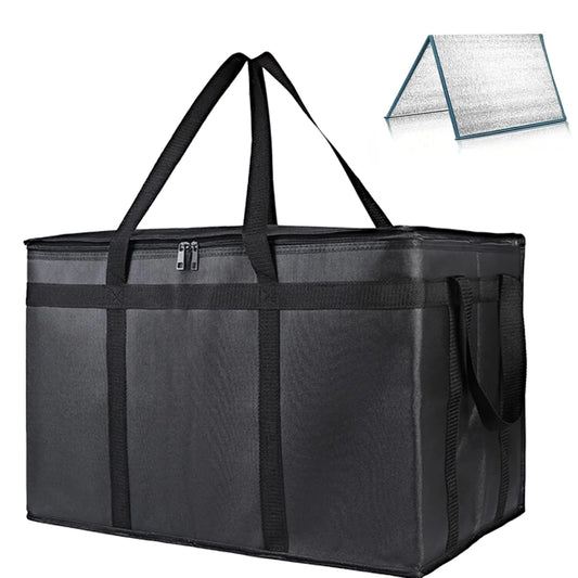 XXXL Insulated Pizza Delivery Bag – Large Capacity & Reusable