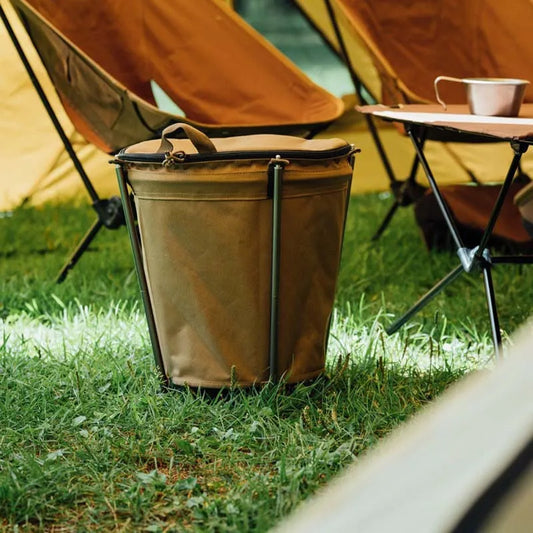 Collapsible Camping Trash Can for Clean Campsites