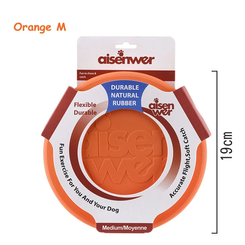 Dog Flying Disc – Soft Non-Slip Interactive Toy