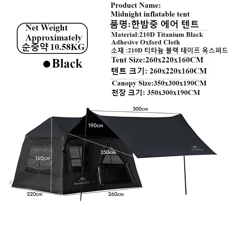 Waterproof 2-5 Person Outdoor Camping Tent – Quick Setup & UV Protection