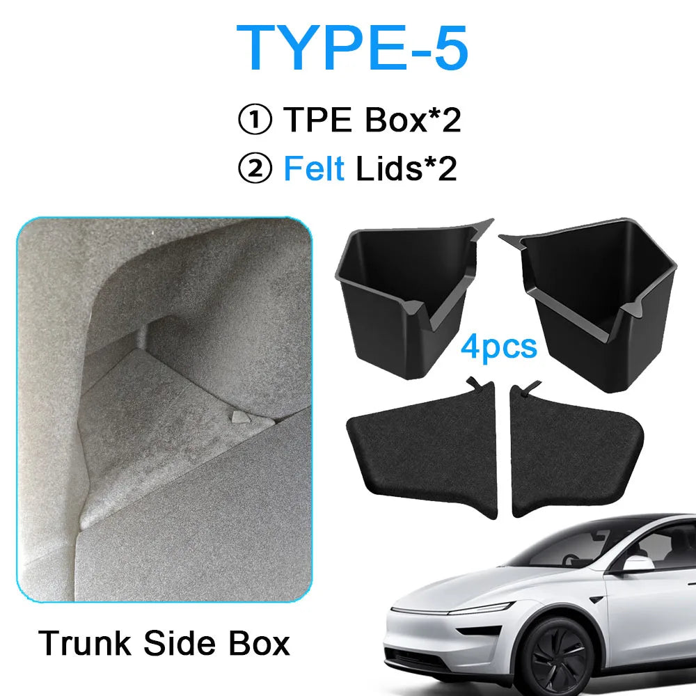 Tesla Model Y Trunk Organizer for Cleaner Storage