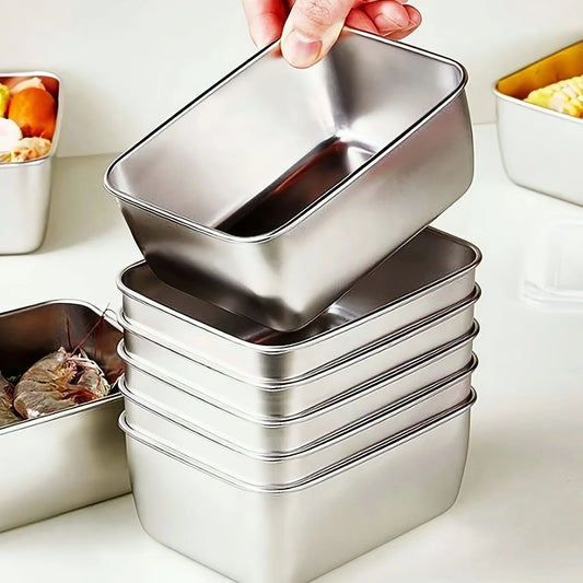 Stainless Steel Food Storage Containers Set for Leakproof Storage