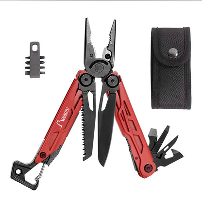 Camping Multitool Pliers with Emergency Whistle