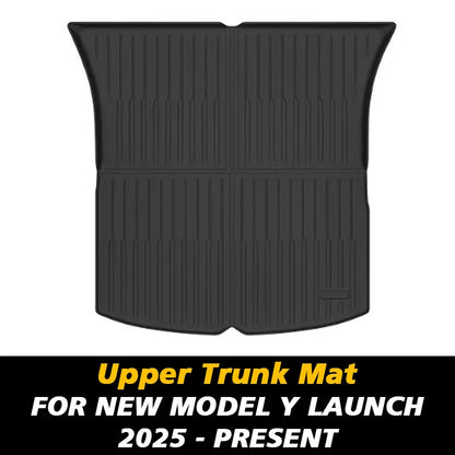 Tesla Model Y Trunk Mats Waterproof Front & Rear
