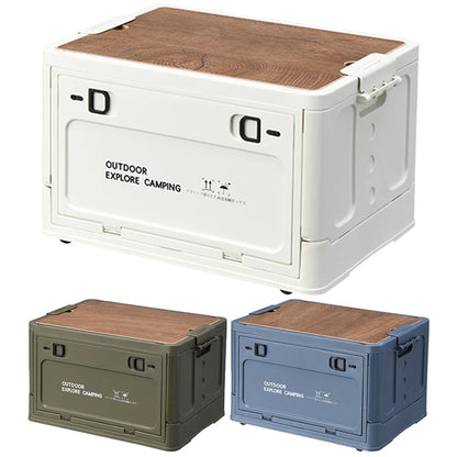 Collapsible Camping Storage Box – 30L Gear Organizer