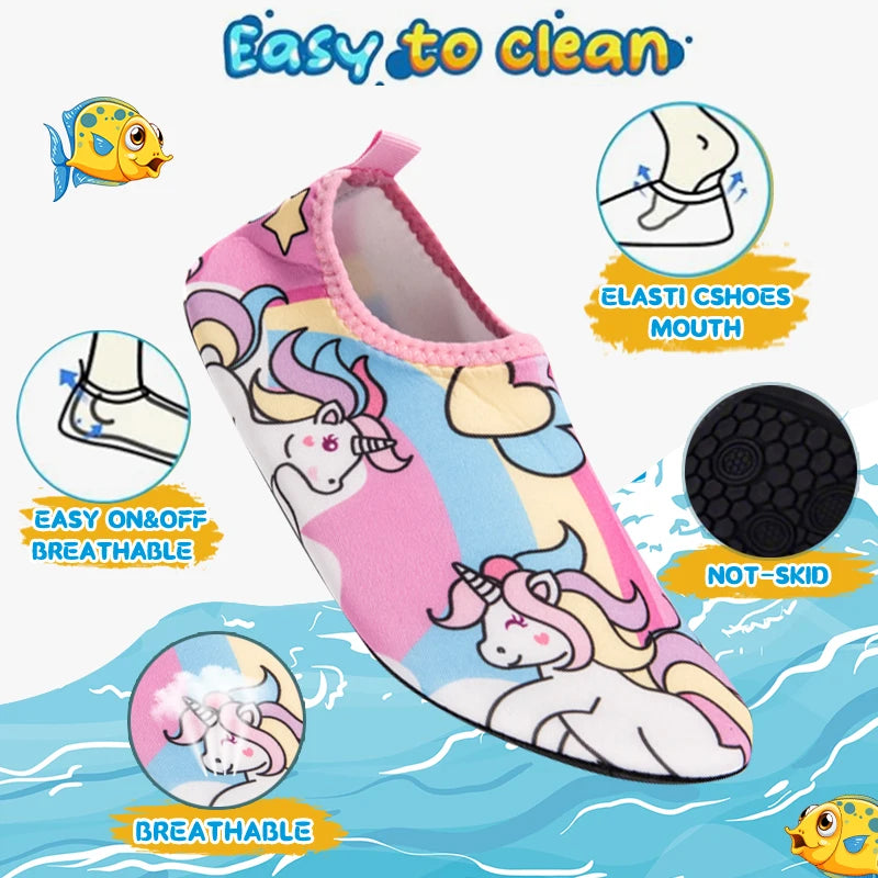 Kids Water Sport Socks – Quick-Dry Non-Slip Shoes
