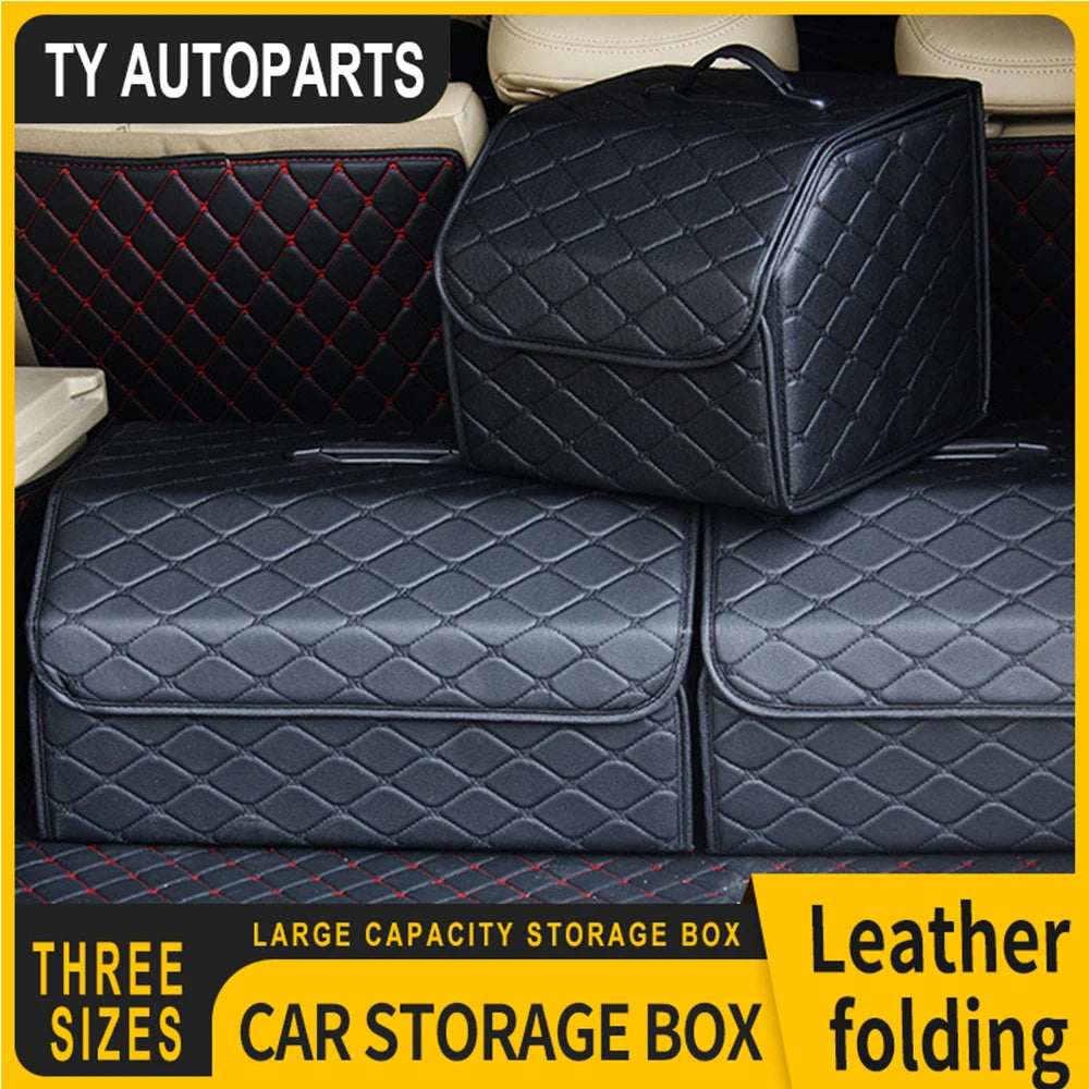 Car Trunk Organizer Box for Neat Travel Storage