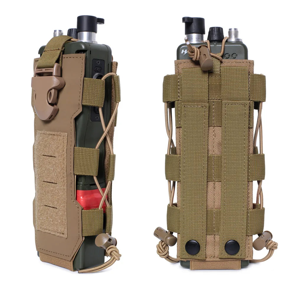 Tactical Radio Pouch Molle Organizer with Quick Access