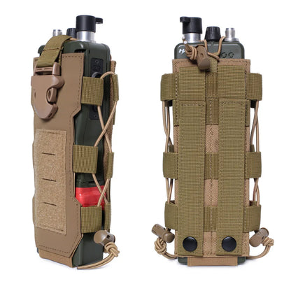 Tactical Radio Pouch Molle Organizer with Quick Access