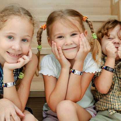Personalized Autism Medical Alert Bracelet for Kids
