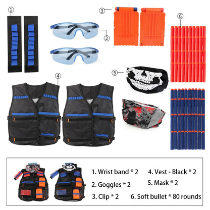 Kids Vest Suit Kit – Outdoor Game Protective Gear