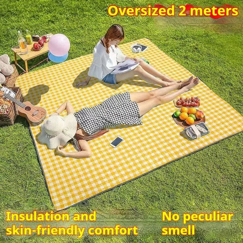 Waterproof Folding Beach Mat – Portable & Lightweight