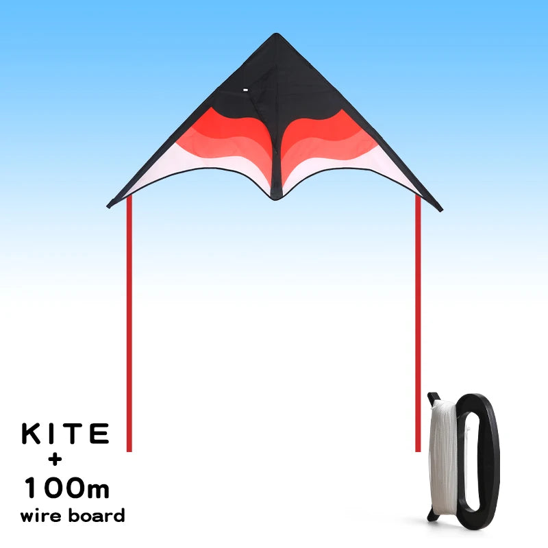Large Beach Delta Kite with 100m Line – Easy to Fly