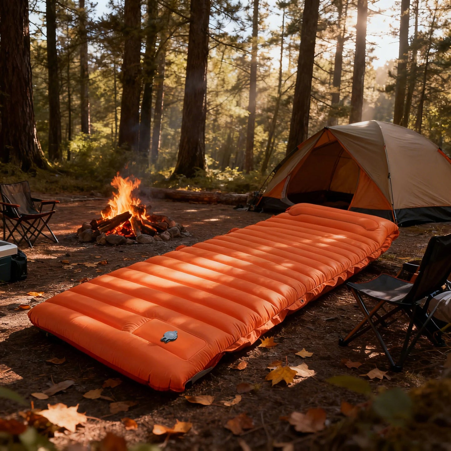 Self-Inflating Camping Sleeping Pad 4” Thick Comfort