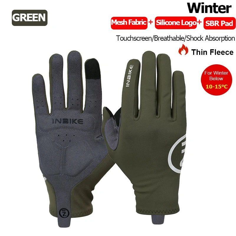 Cycling Gloves Gel Padded for Warm Grip & Protection