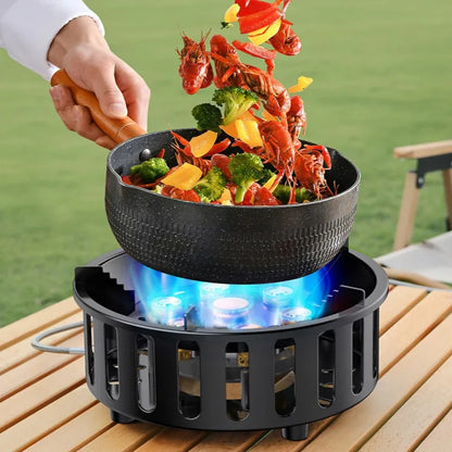High-Power Camping Stove 19800W Portable Gas Burner