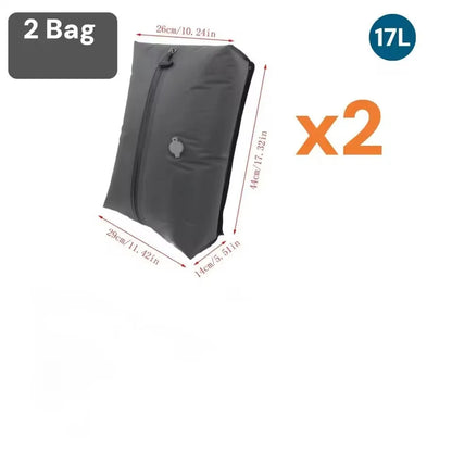 17L Vacuum Compression Bag – Save Space Travel Packing