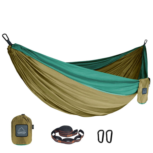 Portable Outdoor Hammock for Camping & Hiking Comfort