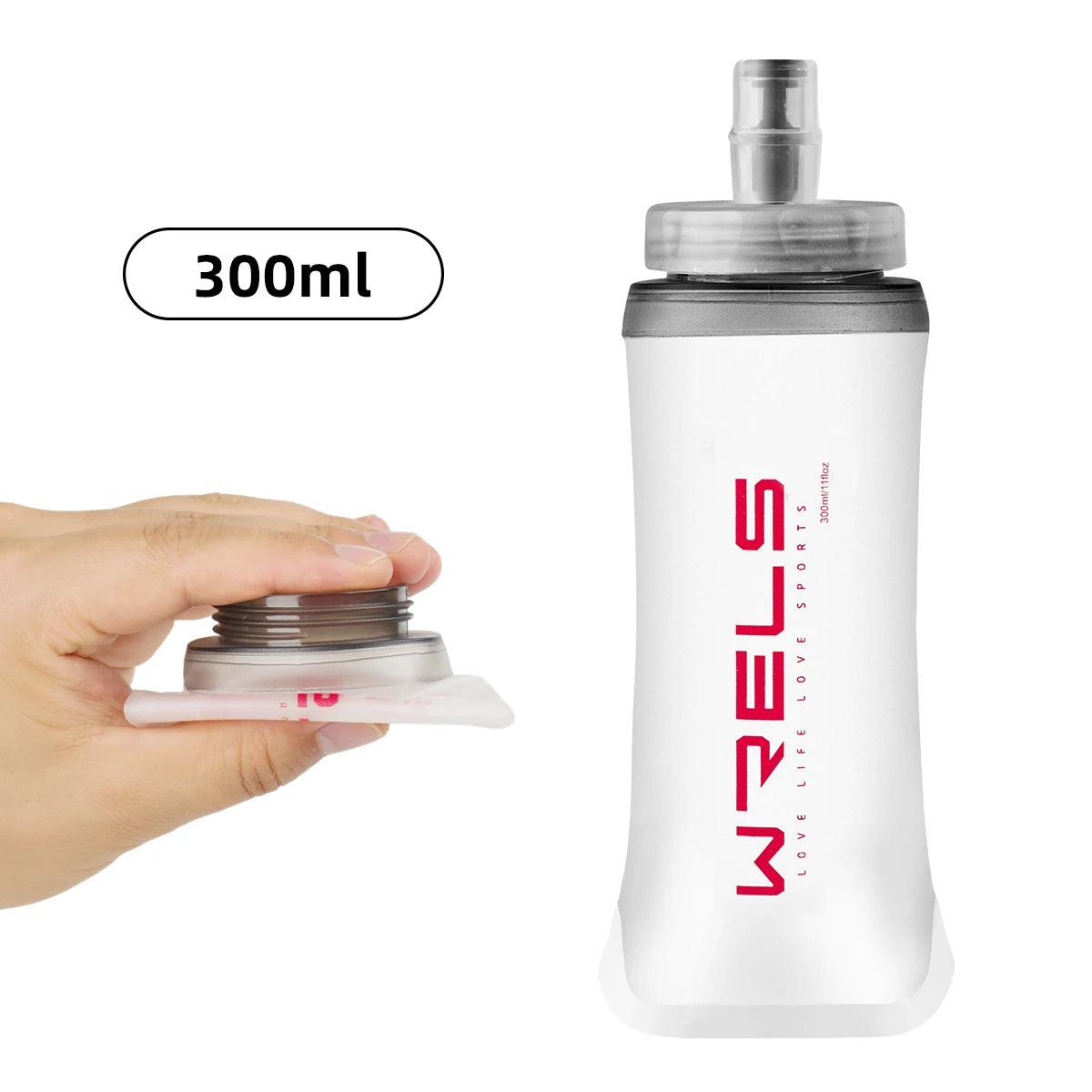 500ml Foldable Sports Water Bottle – Lightweight & Portable