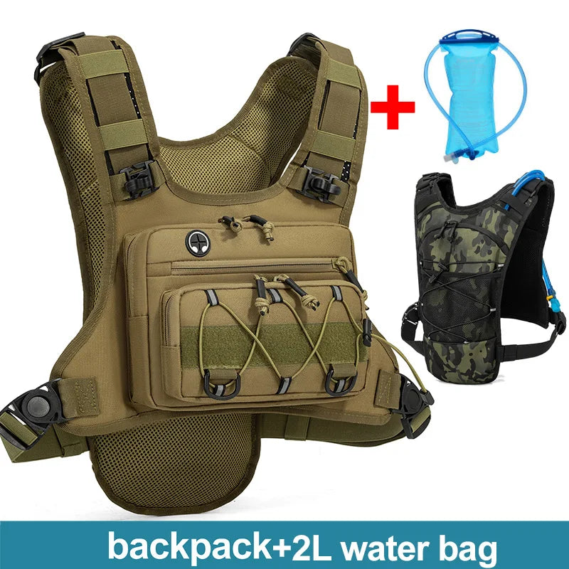 15L Tactical Backpack – Slim, Durable & Hydration Ready
