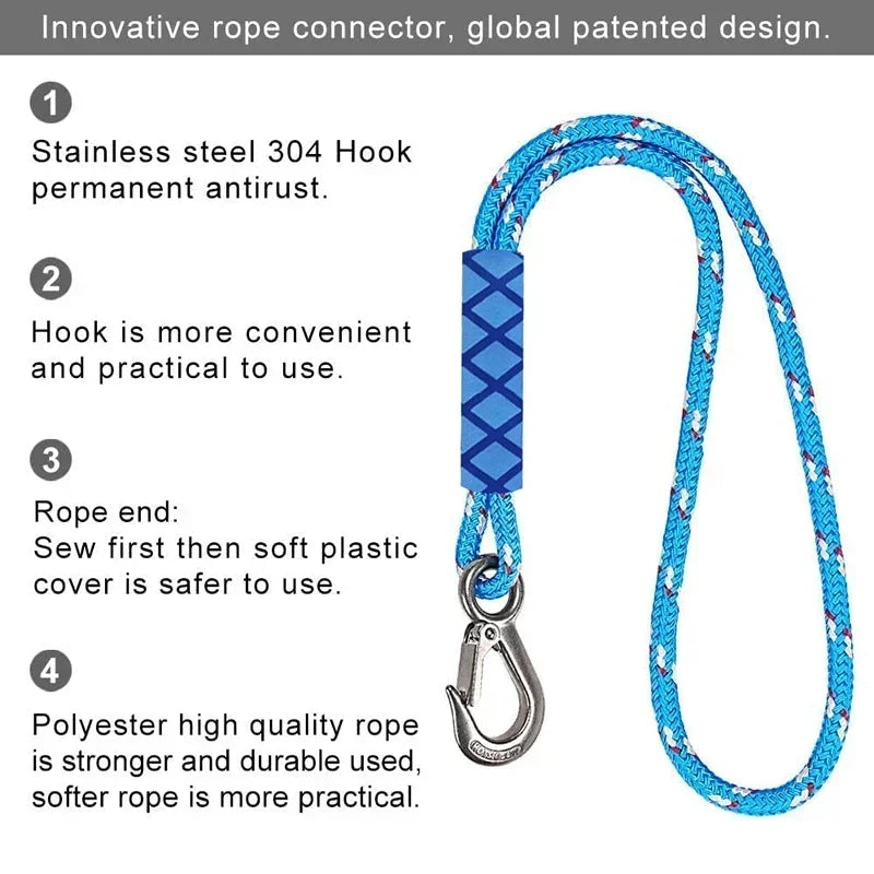 Heavy Duty Tree Swing Rope – Safe Hammock & Swing Kit