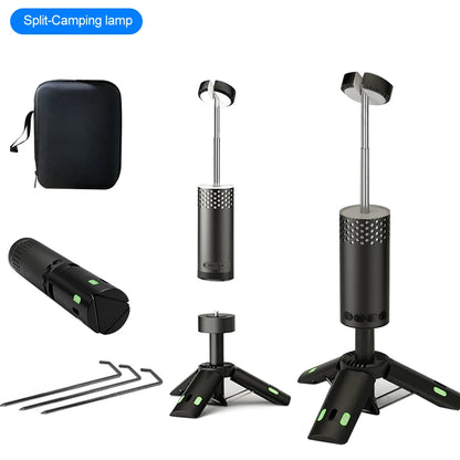 Upgraded Camping LED Flashlight – 800LM Multifunction Light