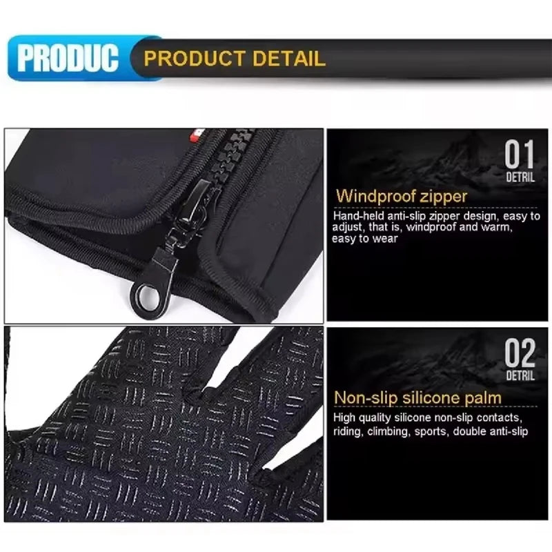 Winter Touchscreen Gloves for Warm Grip Outdoors