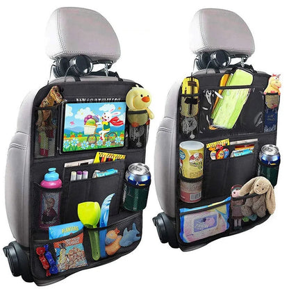 Car Seat Back Organizer with Tablet Holder Storage