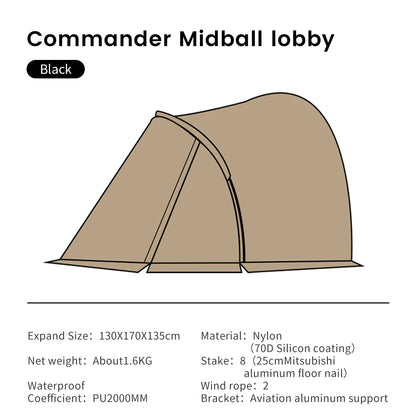 MOBI GARDEN Dome Tent – Waterproof & Windproof Shelter