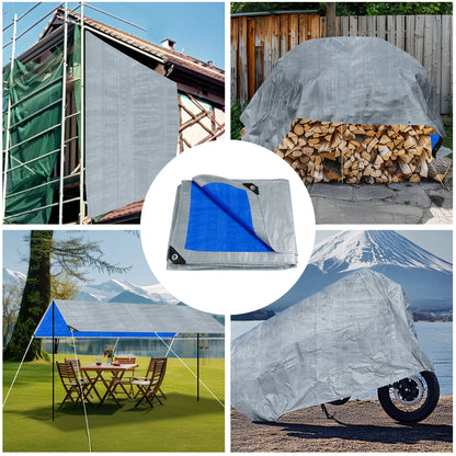 Waterproof Camping Tarp for All-Weather Shelter