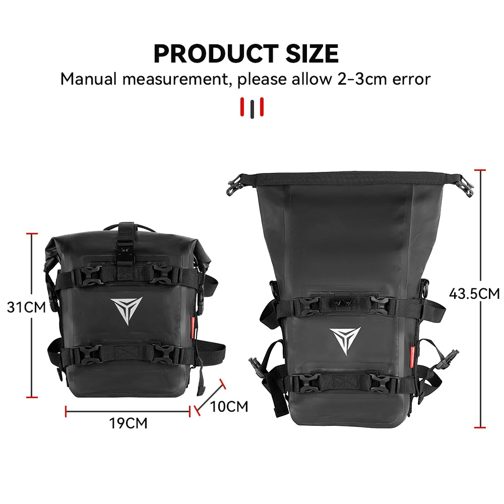 Waterproof Motorcycle Tool Bag 8L – Secure & Durable Storage