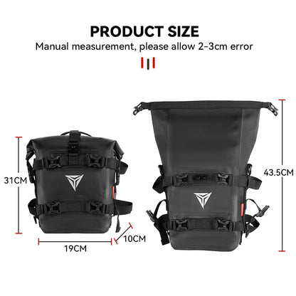 Waterproof Motorcycle Tool Bag 8L – Secure & Durable Storage