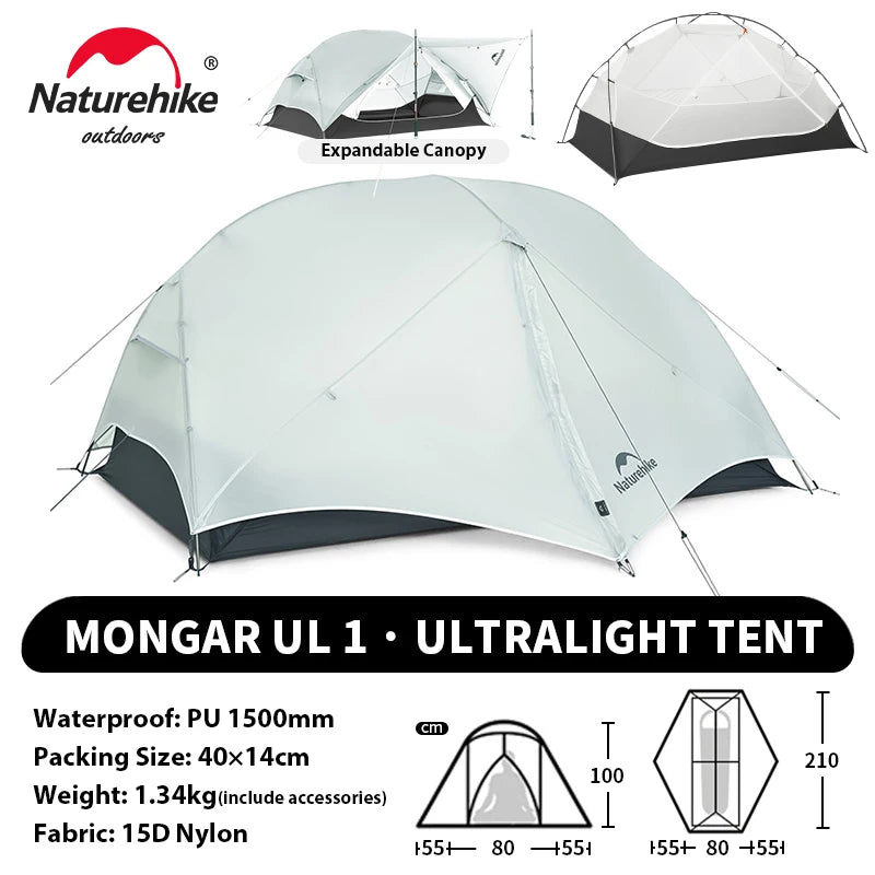 Ultralight Camping Tent 2 Person – Waterproof & Compact