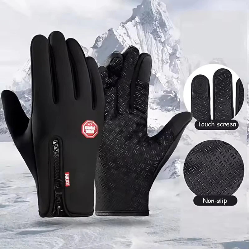 Winter Touchscreen Gloves for Warm Grip Outdoors