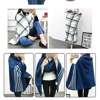 Travel Blanket Shawl – Soft Warm Outdoor Comfort