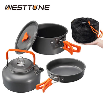 Camping Cookware Set for Easy Outdoor Meals