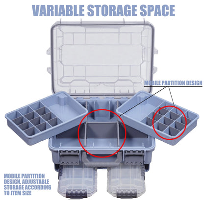 Waterproof Fishing Tackle Storage Box for Organized Gear