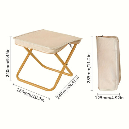 Portable Folding Camping Stool for Lightweight Outdoor Seating
