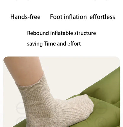 Camping Inflatable Sleeping Mat Lightweight Comfort Pad