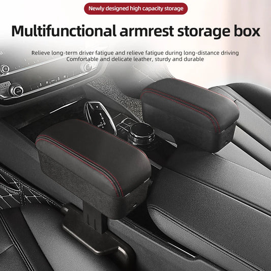 Car Seat Gap Organizer with Adjustable Armrest Support