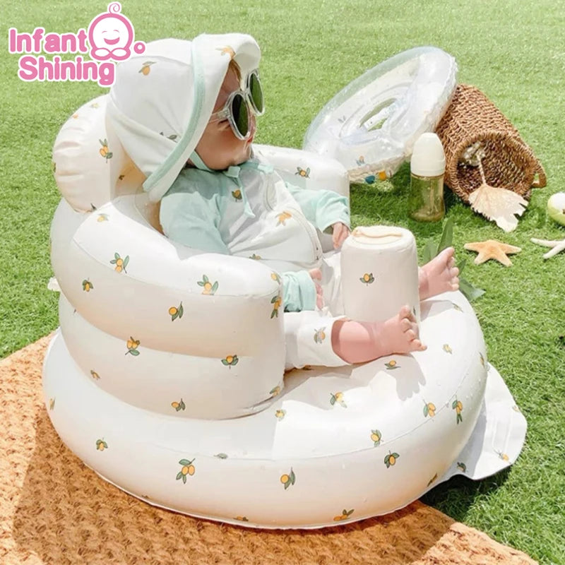 Inflatable Baby Sofa – Portable & Comfortable Seat