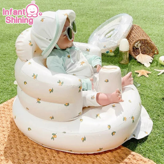 Inflatable Baby Sofa – Portable & Comfortable Seat