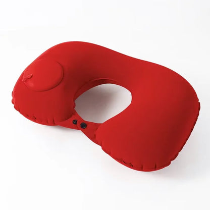 Inflatable Neck Travel Pillow for Comfortable Support