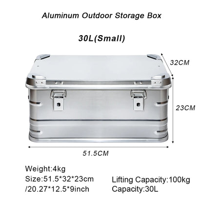 Camping Storage Box 80L for Organized Outdoor Gear