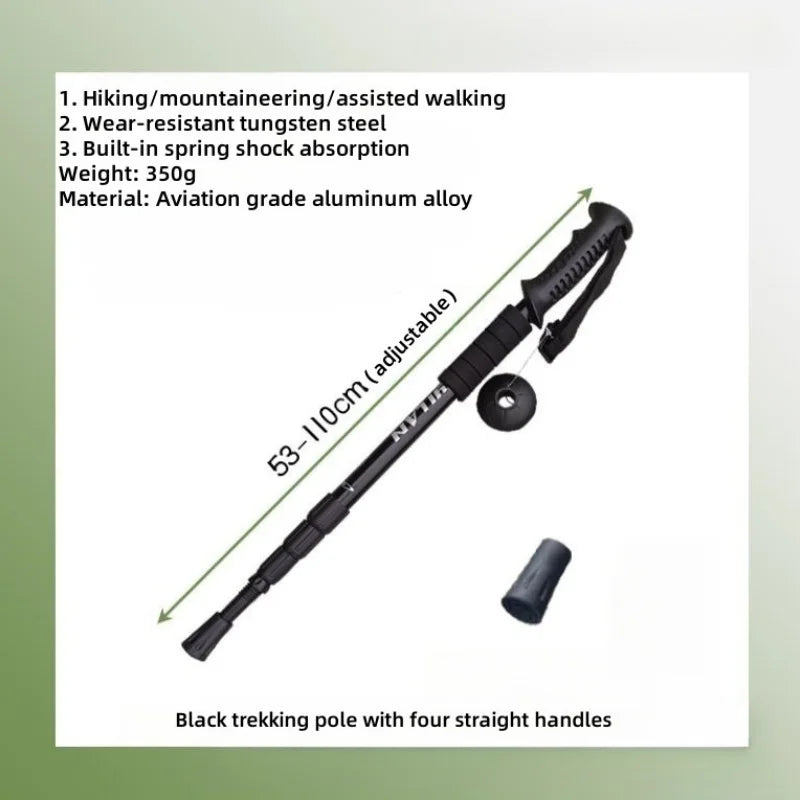 Collapsible Hiking Trekking Poles for Stable Walking