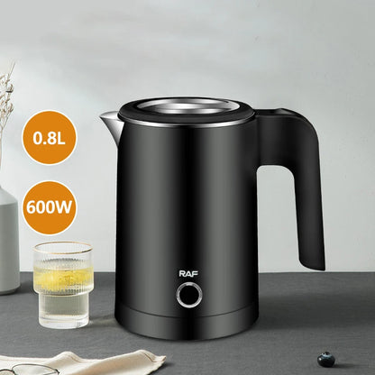 Travel Electric Kettle 0.8L Portable Stainless Steel
